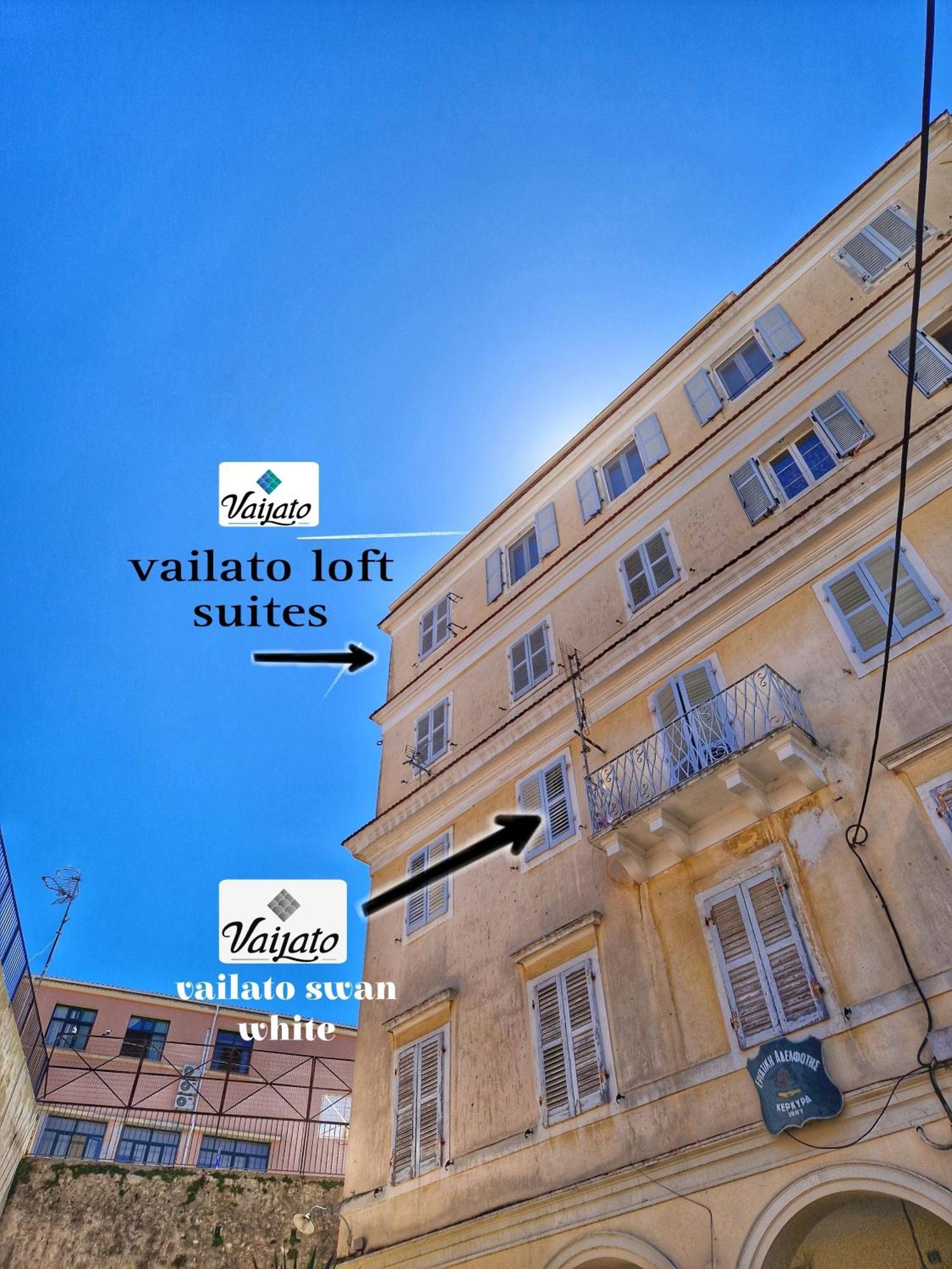 Vailato Swan White Suite Corfu  Eksteriør billede